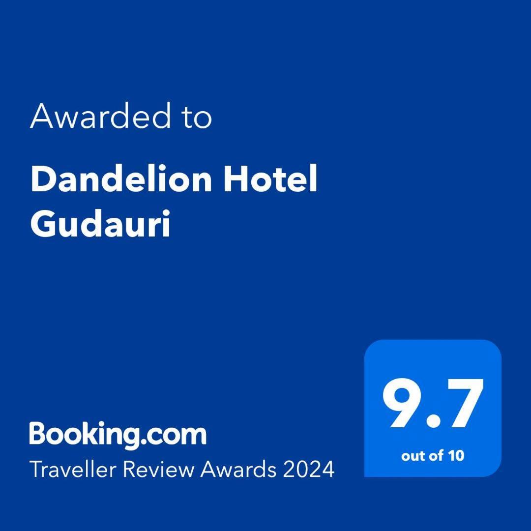 Dandelion Hotel Gudauri Ganisi Exterior photo